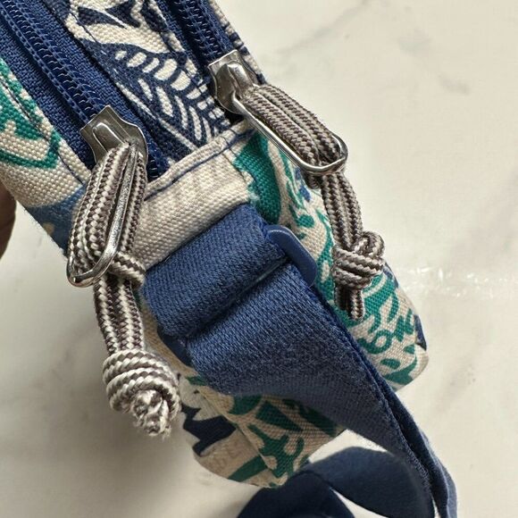 Vera Bradley On The Horizon crossbody bag purse Santiago tropical print RFID - Picture 8 of 12
